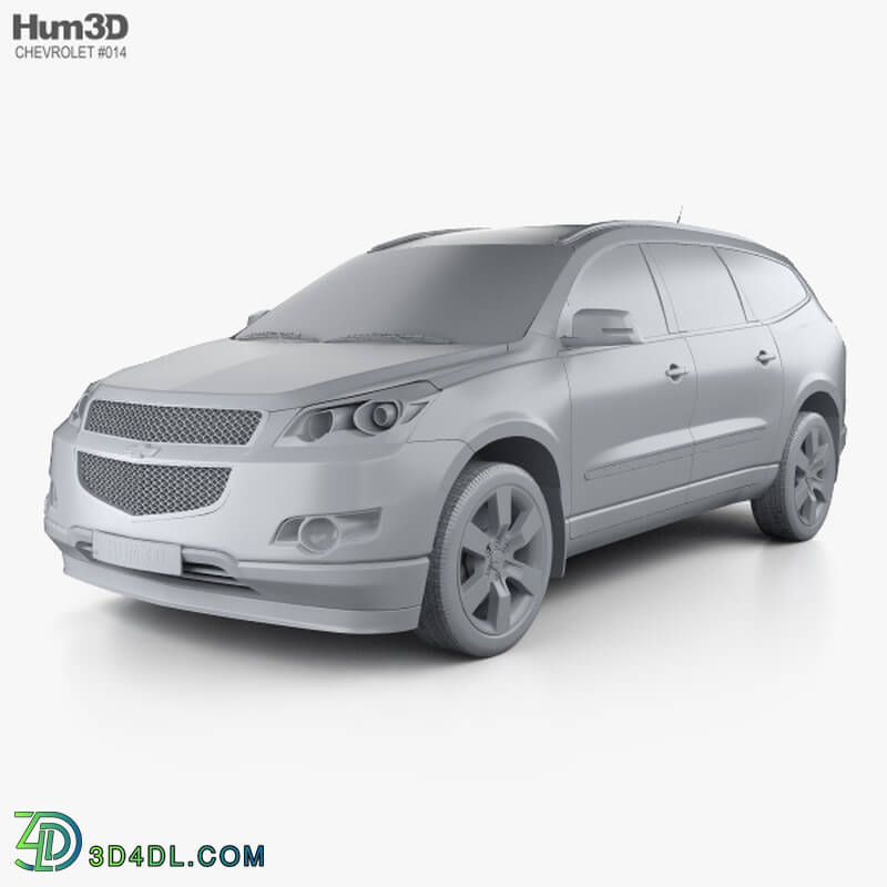 Hum3D Chevrolet Traverse 2011