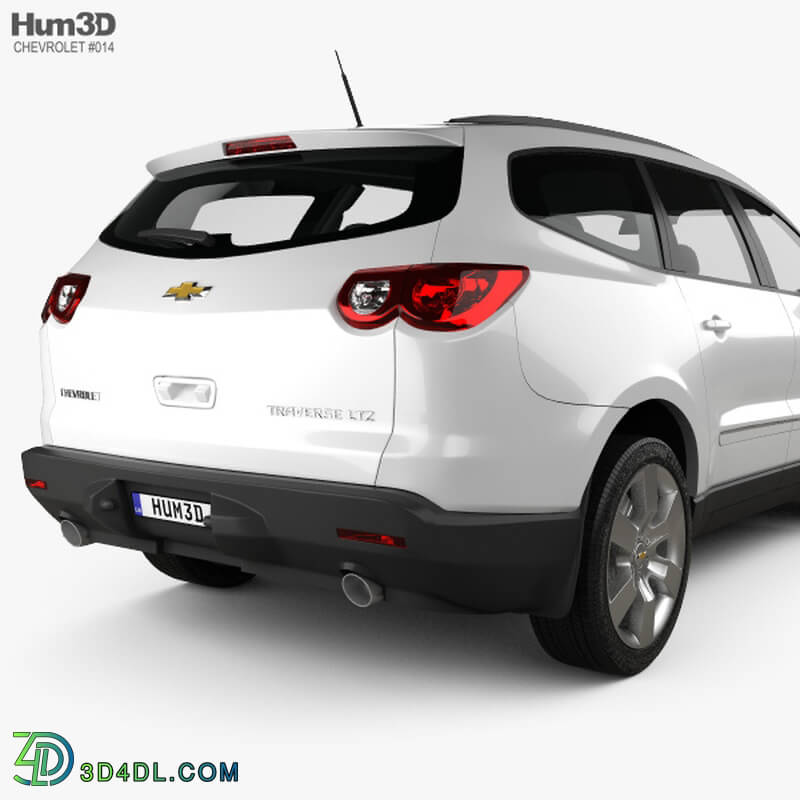 Hum3D Chevrolet Traverse 2011