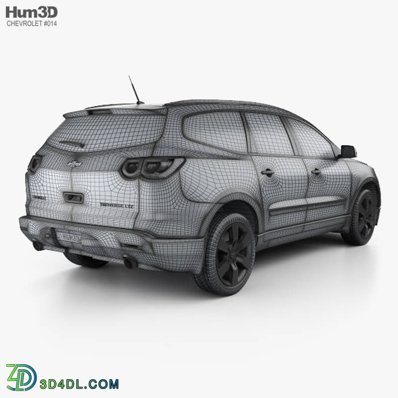 Hum3D Chevrolet Traverse 2011