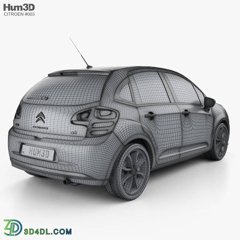 Hum3D Citroen C3 2010