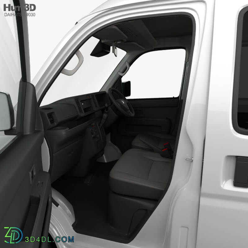 Hum3D Daihatsu Hijet Cargo with HQ interior 2017