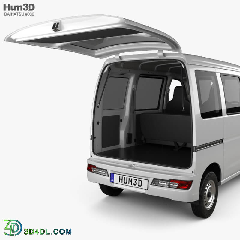 Hum3D Daihatsu Hijet Cargo with HQ interior 2017