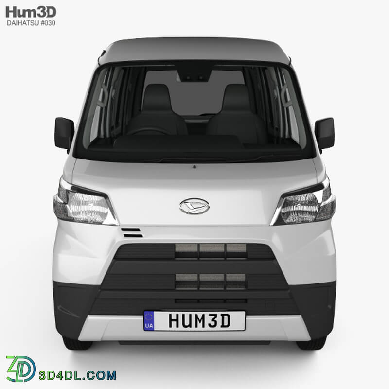 Hum3D Daihatsu Hijet Cargo with HQ interior 2017