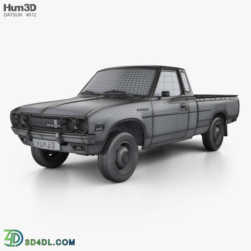 Hum3D Datsun 620 King Cab 1977