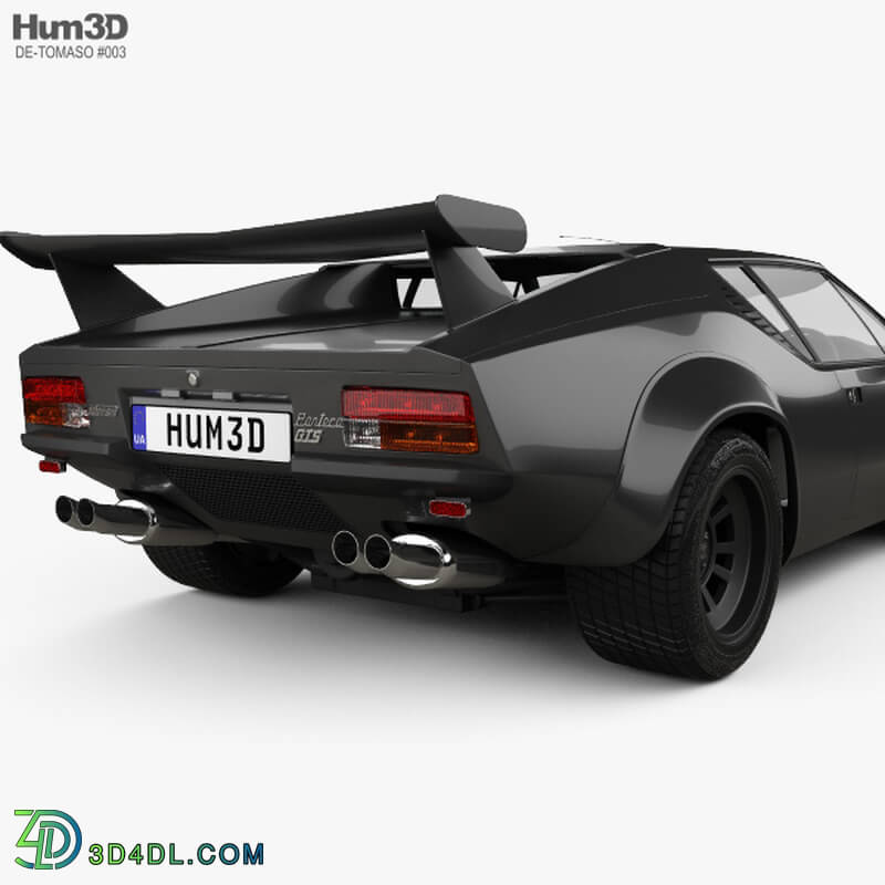 Hum3D De Tomaso Pantera GT5 S 1984