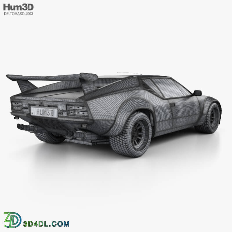 Hum3D De Tomaso Pantera GT5 S 1984