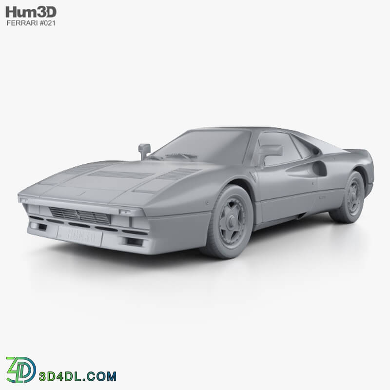 Hum3D Ferrari 288 GTO 1984