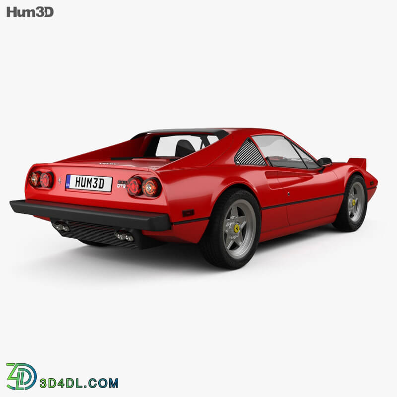 Hum3D Ferrari 308 GTB  GTS 1975