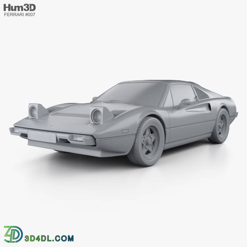 Hum3D Ferrari 308 GTB  GTS 1975