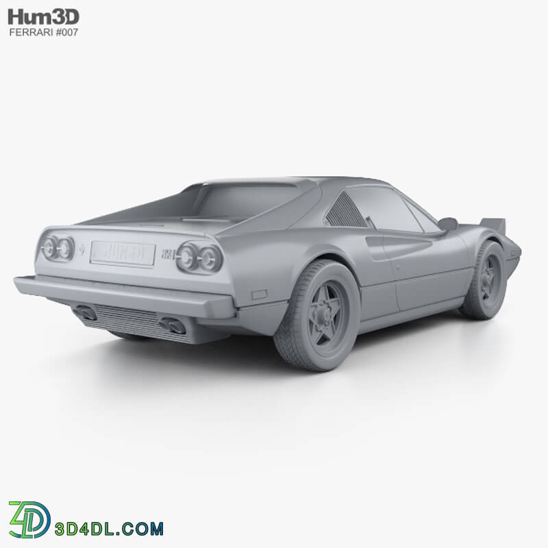 Hum3D Ferrari 308 GTB  GTS 1975