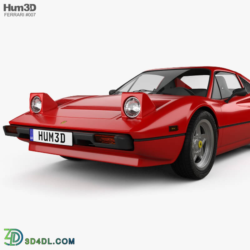 Hum3D Ferrari 308 GTB  GTS 1975