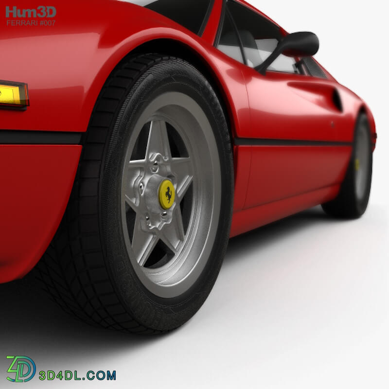 Hum3D Ferrari 308 GTB  GTS 1975