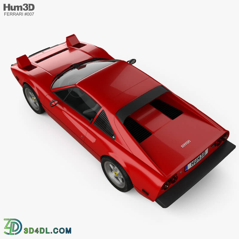 Hum3D Ferrari 308 GTB  GTS 1975