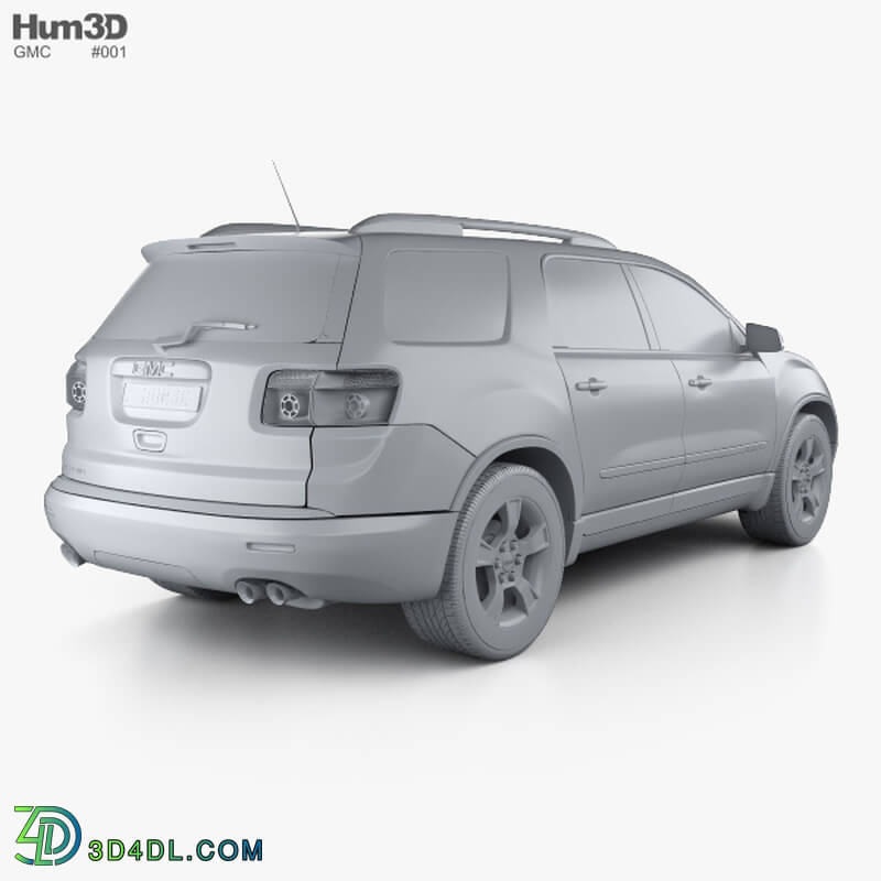 Hum3D GMC Acadia 2011