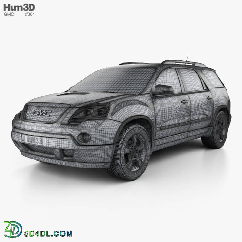 Hum3D GMC Acadia 2011