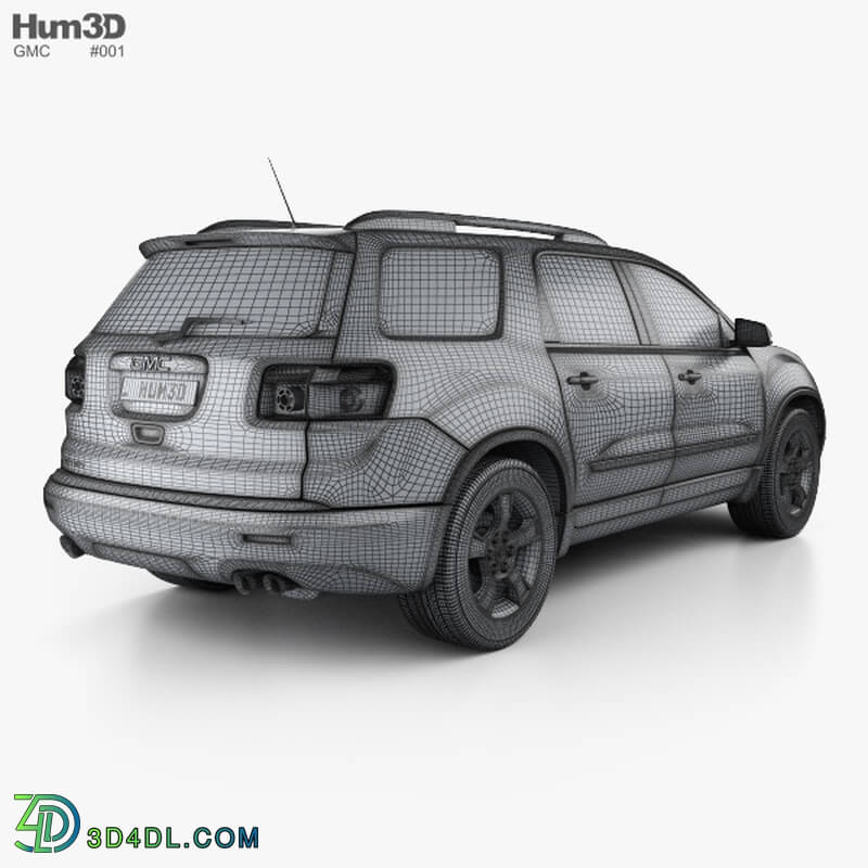 Hum3D GMC Acadia 2011