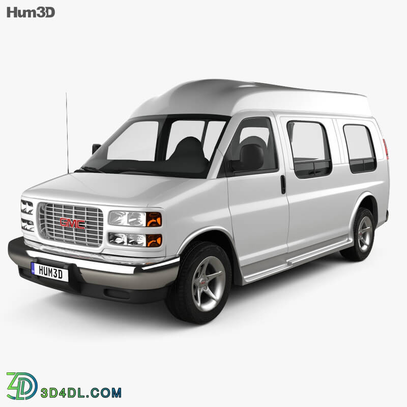 Hum3D GMC Savana Cargo Van YF7 Upfitter 1997