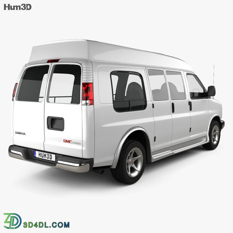 Hum3D GMC Savana Cargo Van YF7 Upfitter 1997