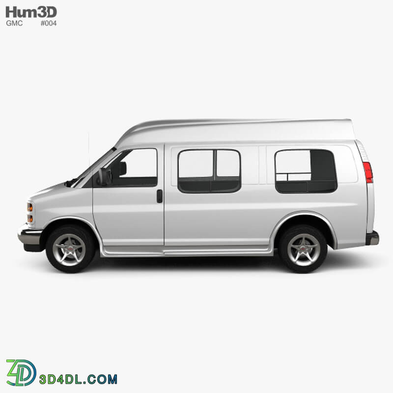 Hum3D GMC Savana Cargo Van YF7 Upfitter 1997