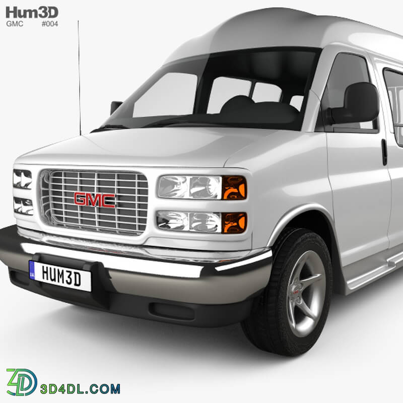 Hum3D GMC Savana Cargo Van YF7 Upfitter 1997