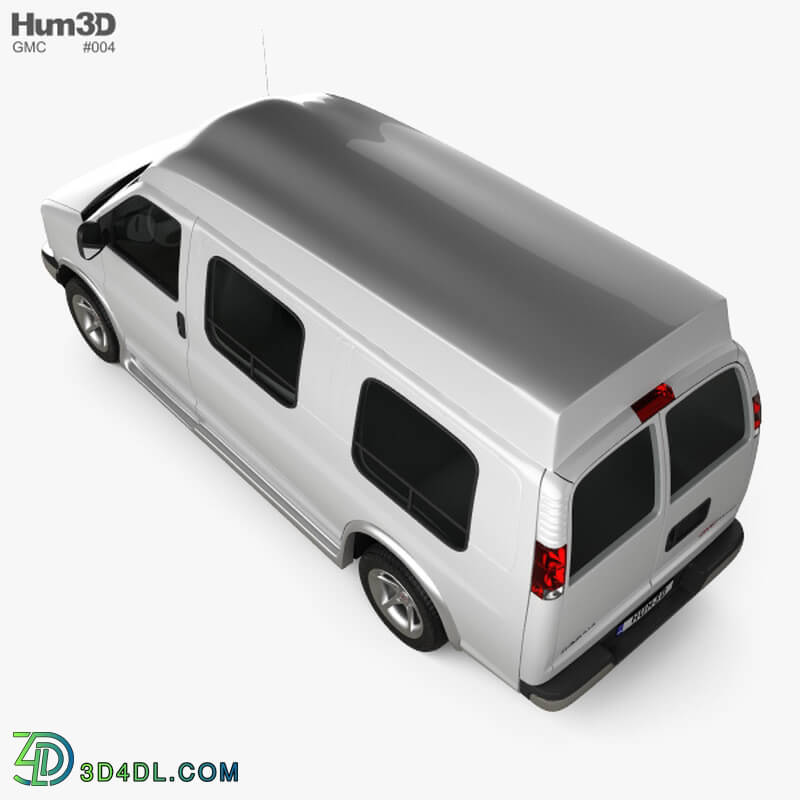 Hum3D GMC Savana Cargo Van YF7 Upfitter 1997