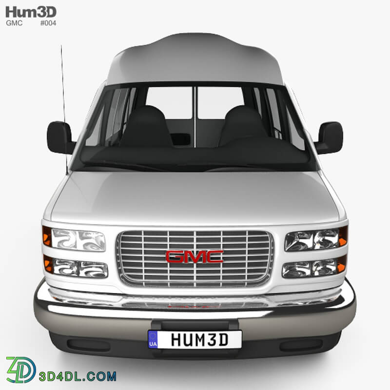 Hum3D GMC Savana Cargo Van YF7 Upfitter 1997