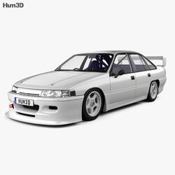 Hum3D Holden Commodore Touring Car with HQ interior 1993 