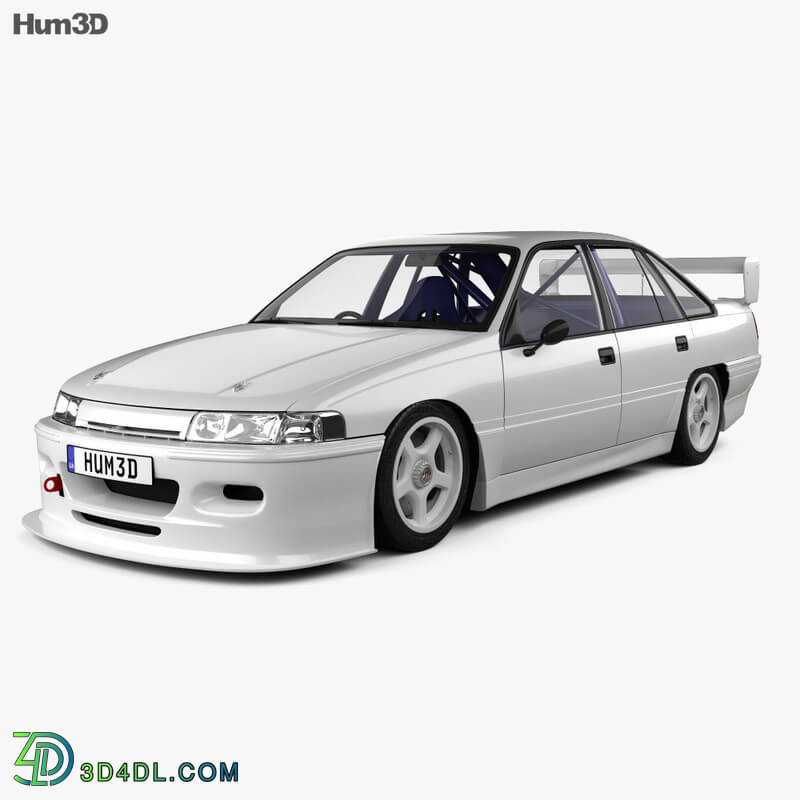 Hum3D Holden Commodore Touring Car with HQ interior 1993