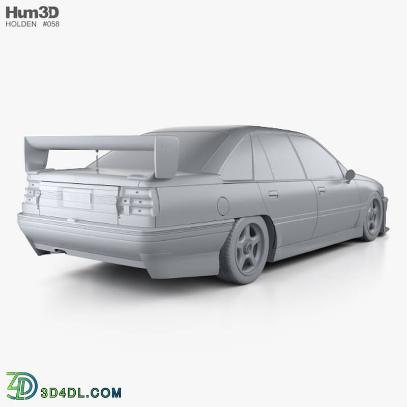 Hum3D Holden Commodore Touring Car with HQ interior 1993