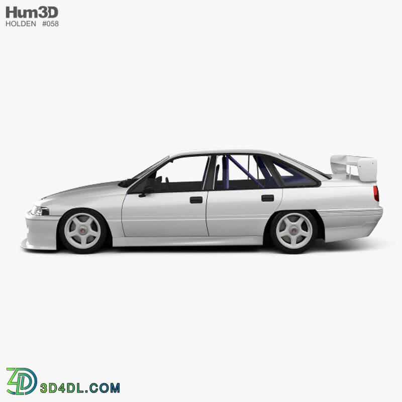 Hum3D Holden Commodore Touring Car with HQ interior 1993