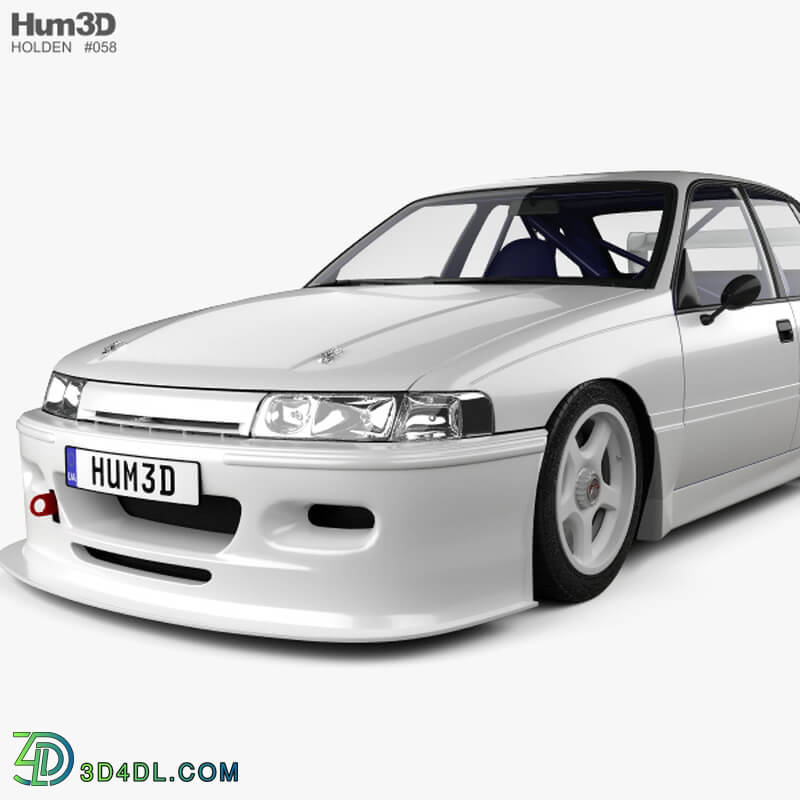 Hum3D Holden Commodore Touring Car with HQ interior 1993