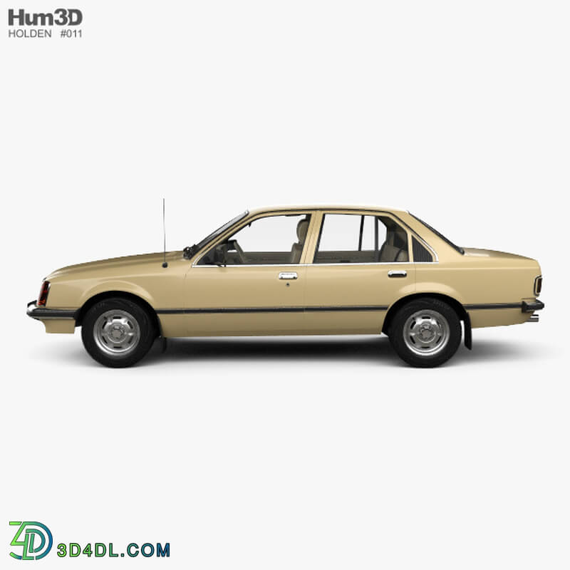 Hum3D Holden Commodore with HQ interior 1980