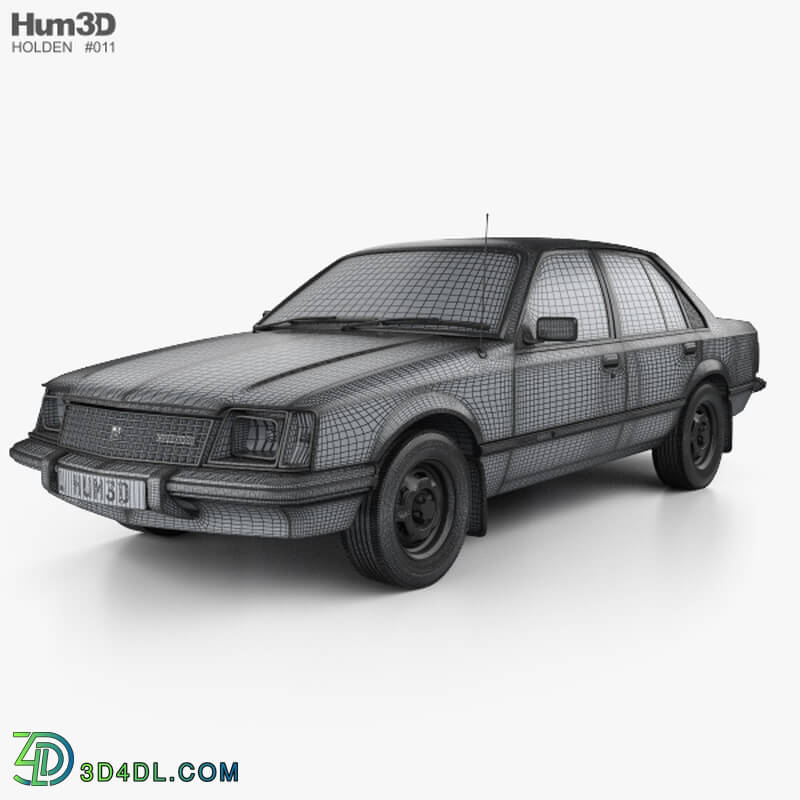 Hum3D Holden Commodore with HQ interior 1980