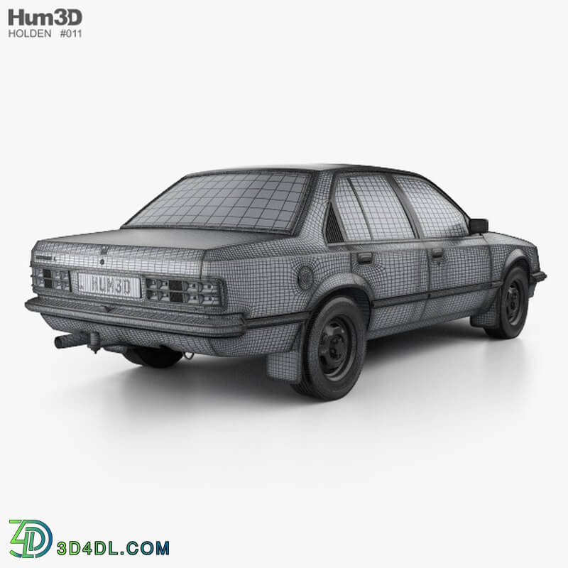 Hum3D Holden Commodore with HQ interior 1980