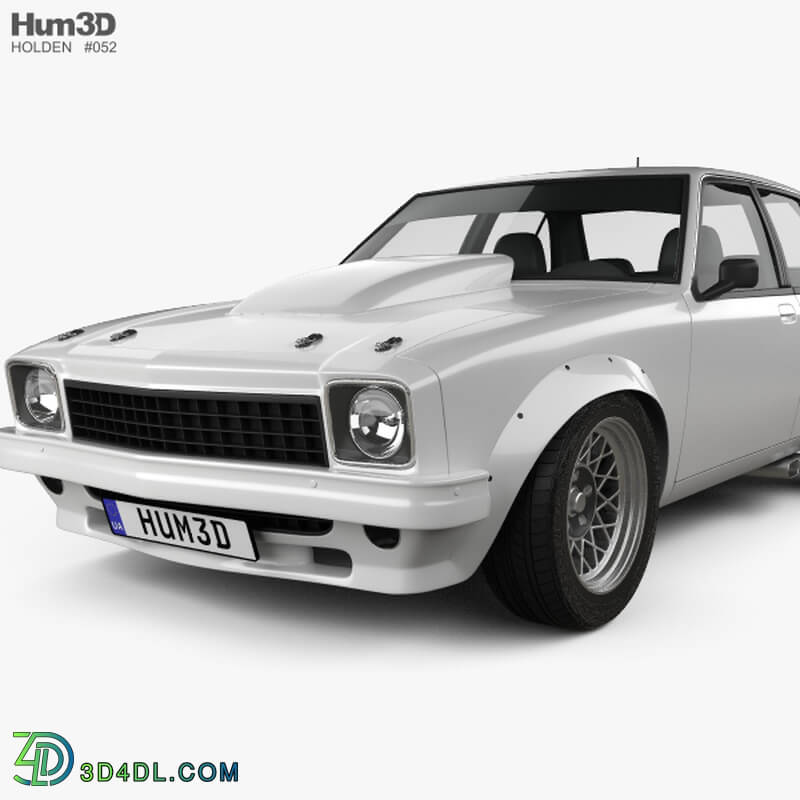 Hum3D Holden Torana 4 door Race Car 1977