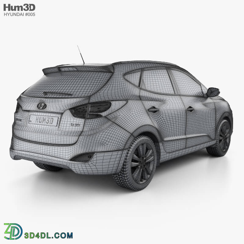 Hum3D Hyundai ix35 Tucson 2011