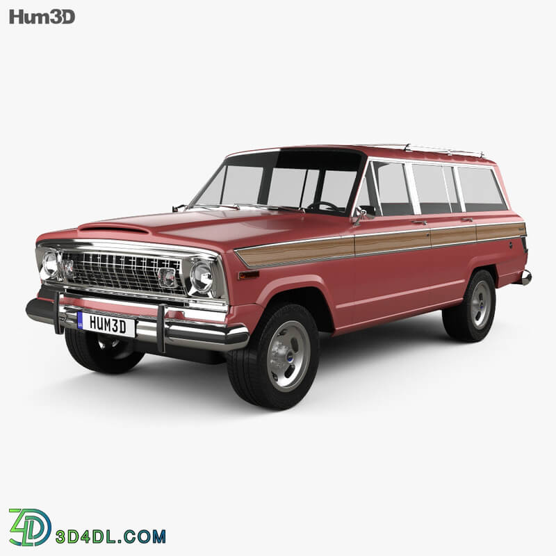 Hum3D Jeep Wagoneer 1978