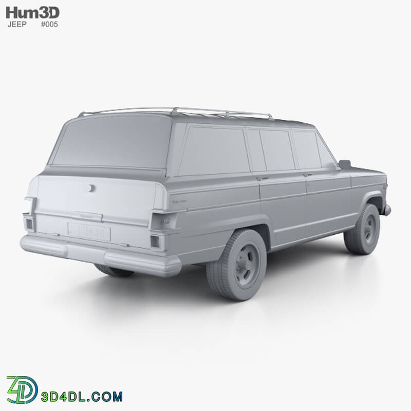 Hum3D Jeep Wagoneer 1978