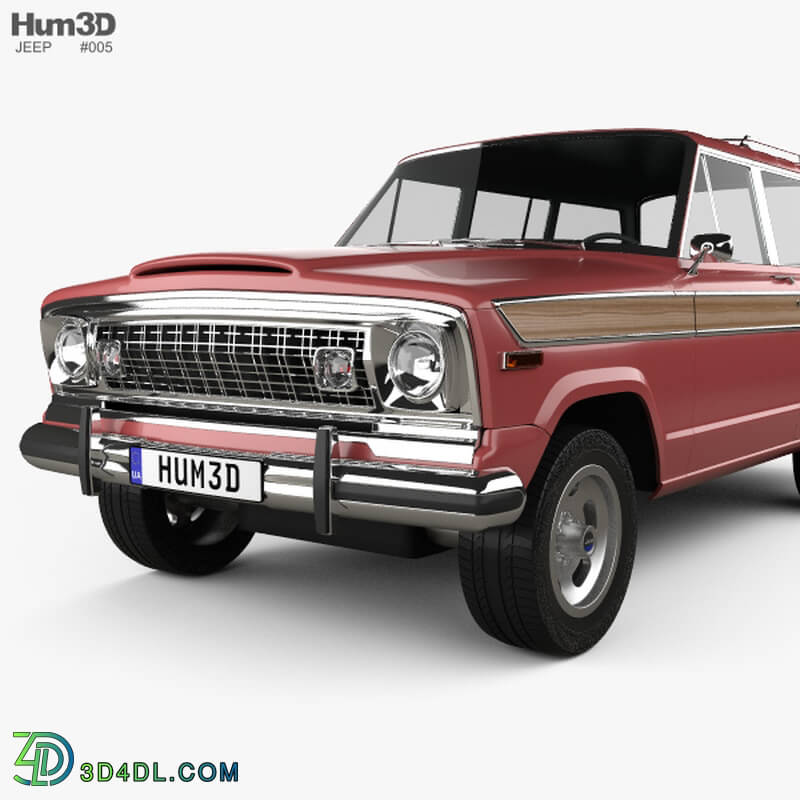 Hum3D Jeep Wagoneer 1978