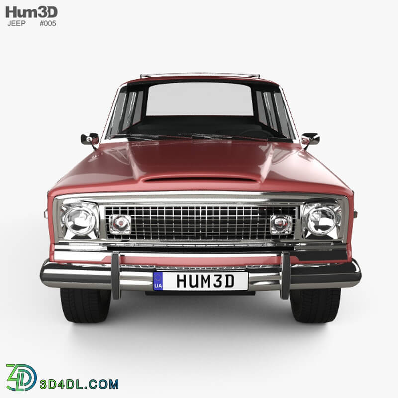 Hum3D Jeep Wagoneer 1978