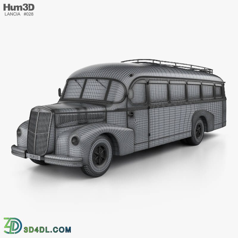 Hum3D Lancia 3RO P Bus 1947