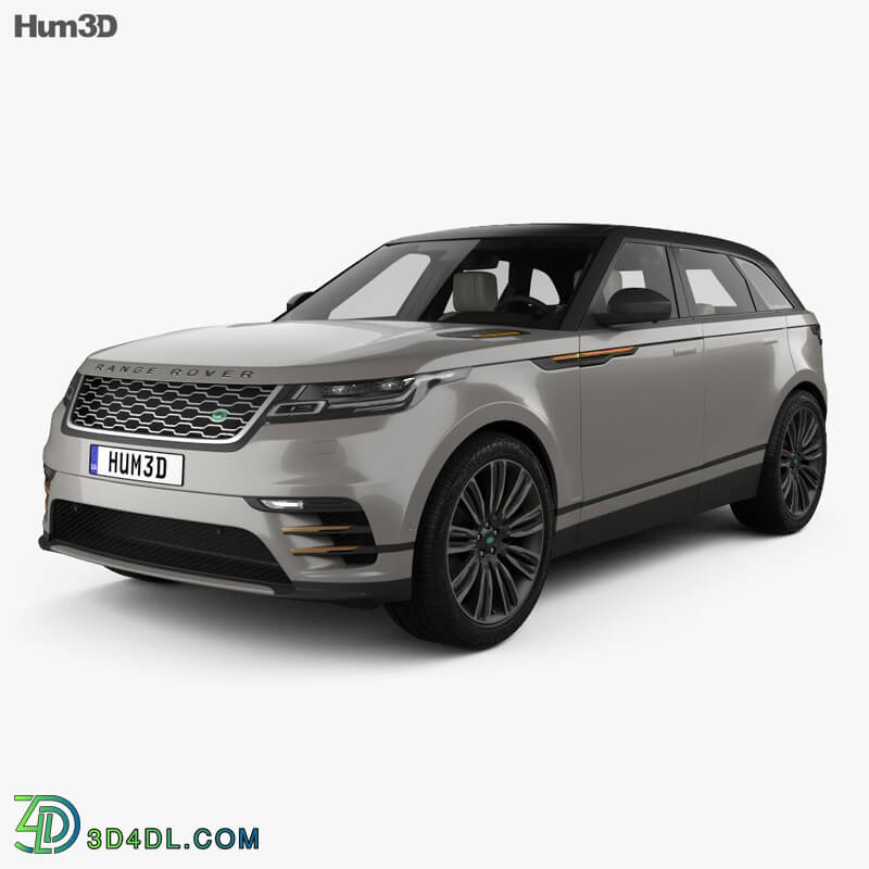 Hum3D Land Rover Range Rover Velar First edition with HQ interior 2018