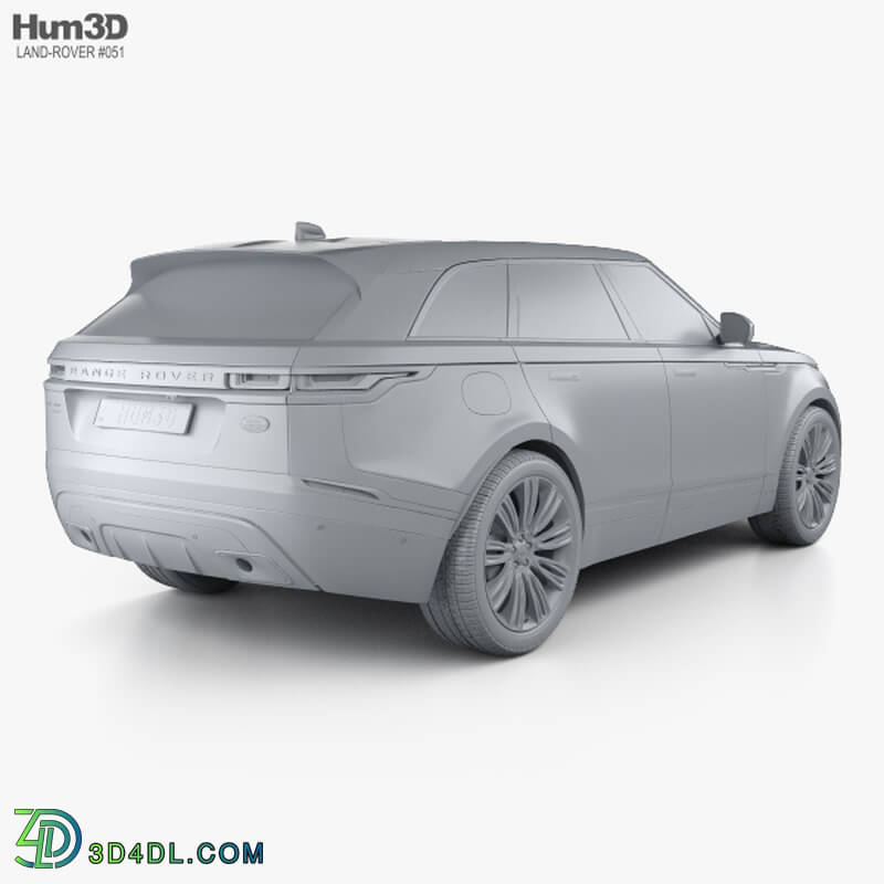 Hum3D Land Rover Range Rover Velar First edition with HQ interior 2018