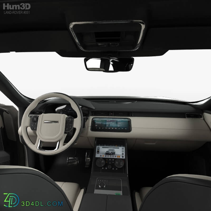 Hum3D Land Rover Range Rover Velar First edition with HQ interior 2018