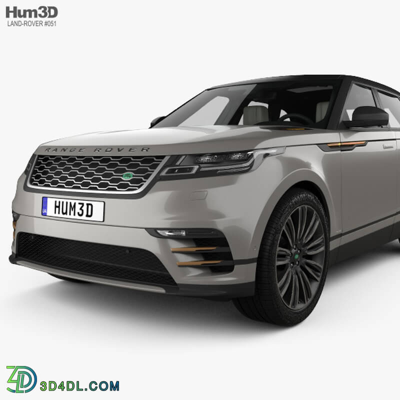 Hum3D Land Rover Range Rover Velar First edition with HQ interior 2018