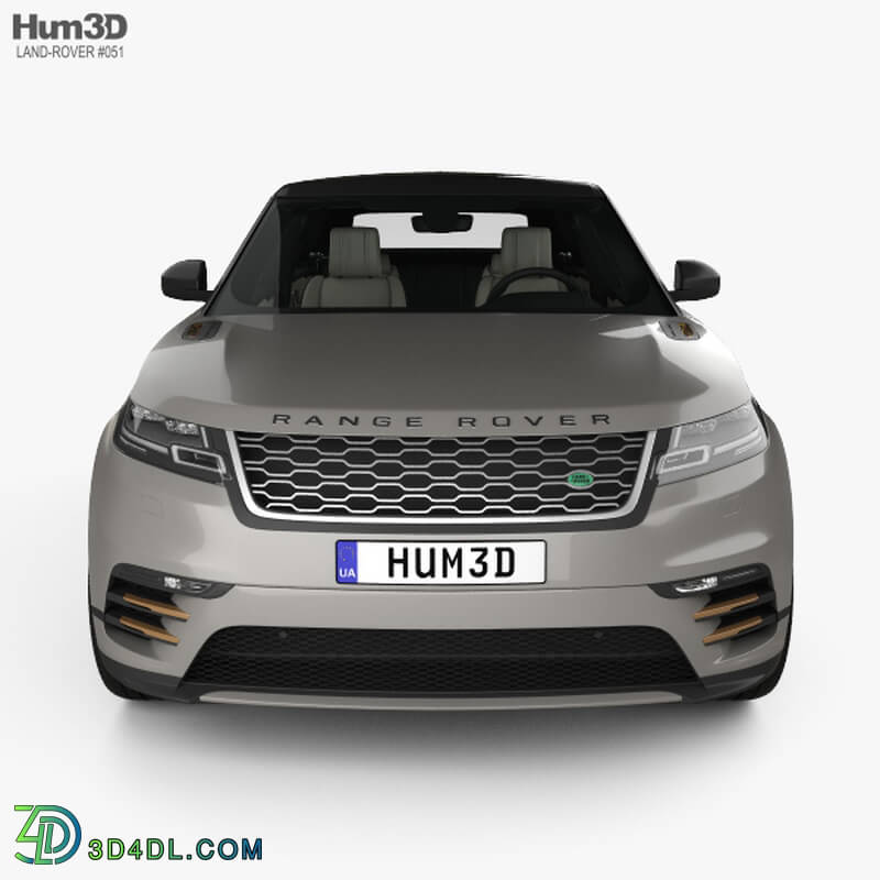 Hum3D Land Rover Range Rover Velar First edition with HQ interior 2018