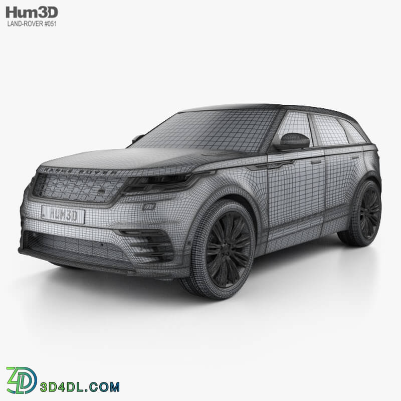 Hum3D Land Rover Range Rover Velar First edition with HQ interior 2018