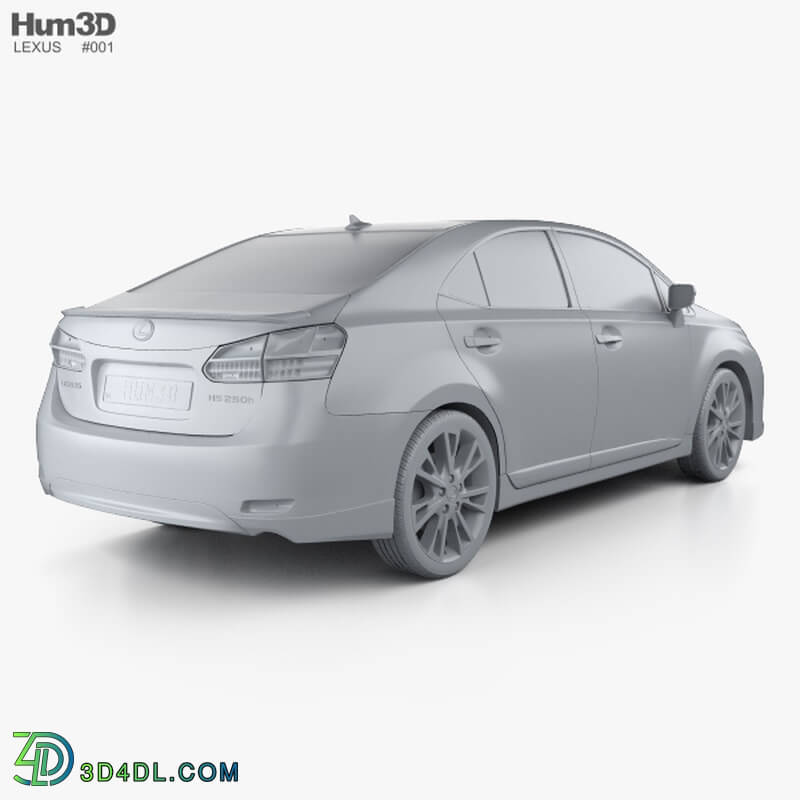 Hum3D Lexus HS 2010