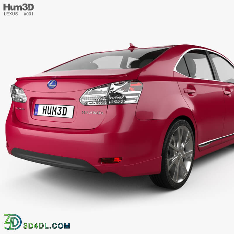 Hum3D Lexus HS 2010