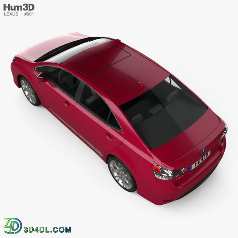 Hum3D Lexus HS 2010